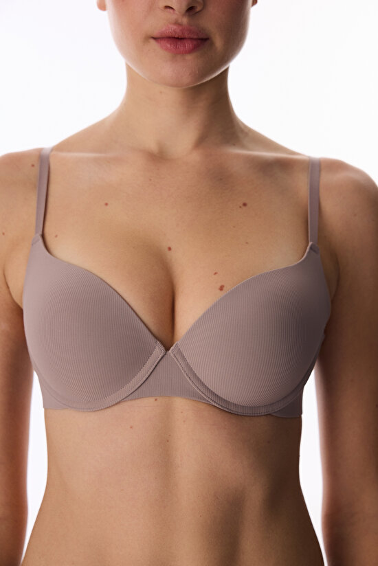 Mink Color Fit Underwired Bra - 5