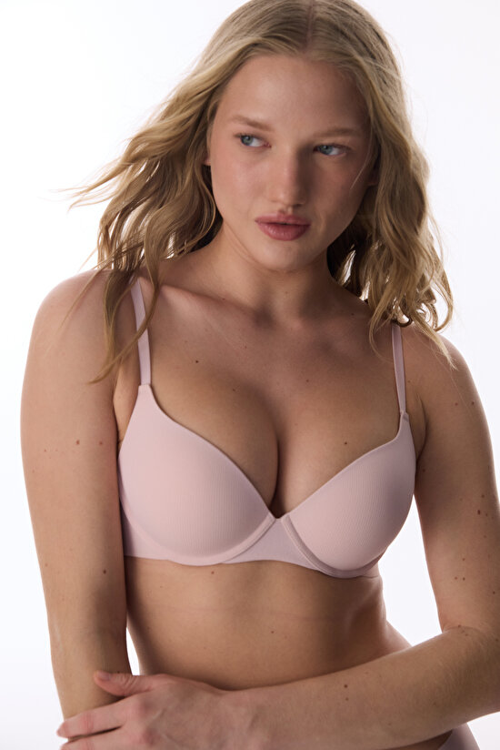 Pink Fit Underwired Bra - 1