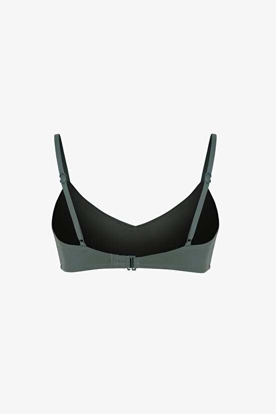 Yeşil Front V Bikini Üstü - 2
