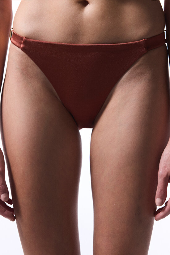 Turuncu Braga Tokalı Bikini Altı - 4