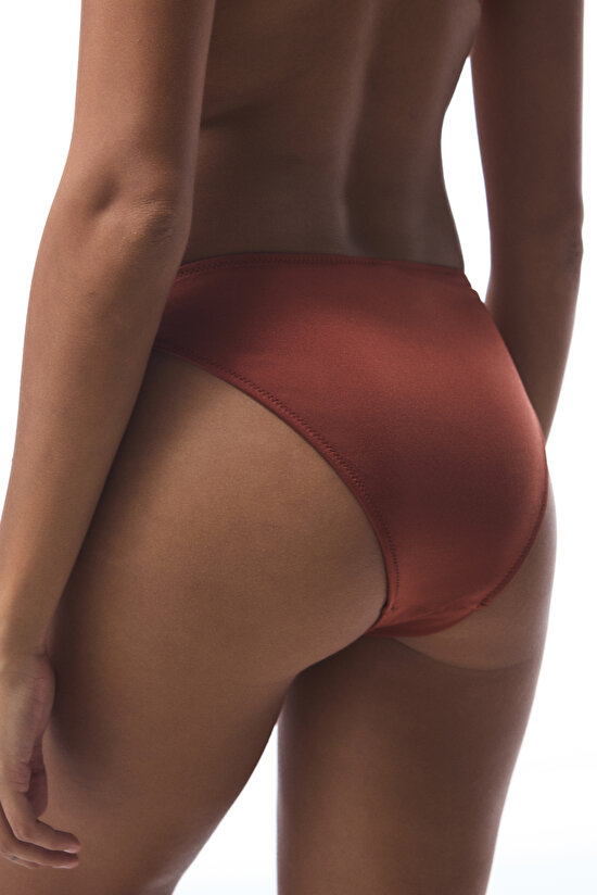 Turuncu Braga Tokalı Bikini Altı - 7