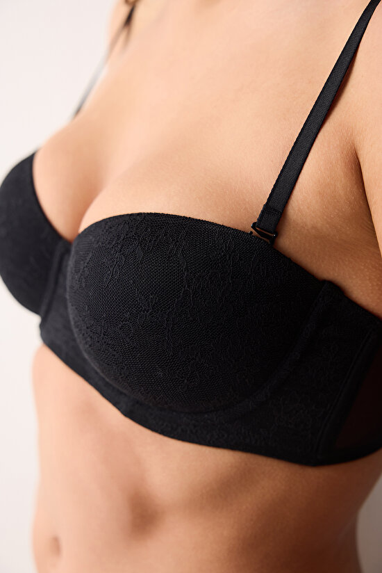 Bloom Lace Black Bra - 5