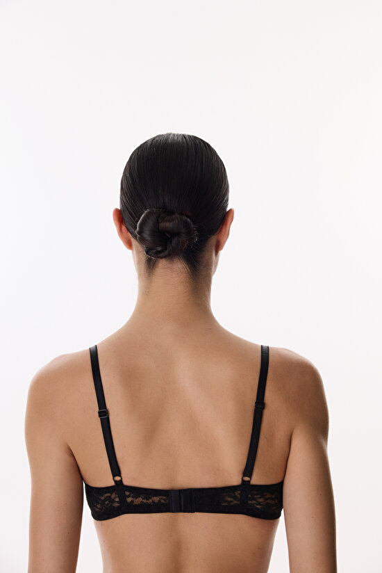 Siyah Daylift Lace Dantel Sütyen - 6