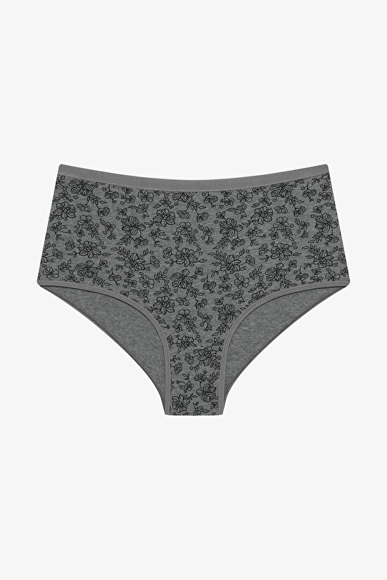 Black Chic 3in1 Cotton Multi Colour Highwaist Slip - 3