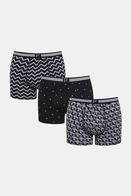 Dots Patterned 3in1 Boxer - 1
