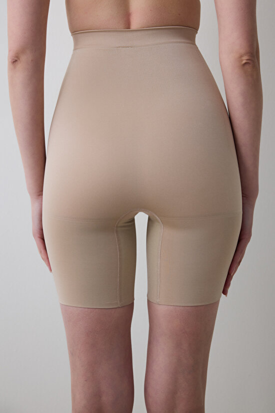 Dikişsiz Seamless Ten Rengi Şort Korse - 4