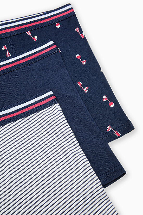 Man Gentleman 3in1 Multi Colour Boxer - 5