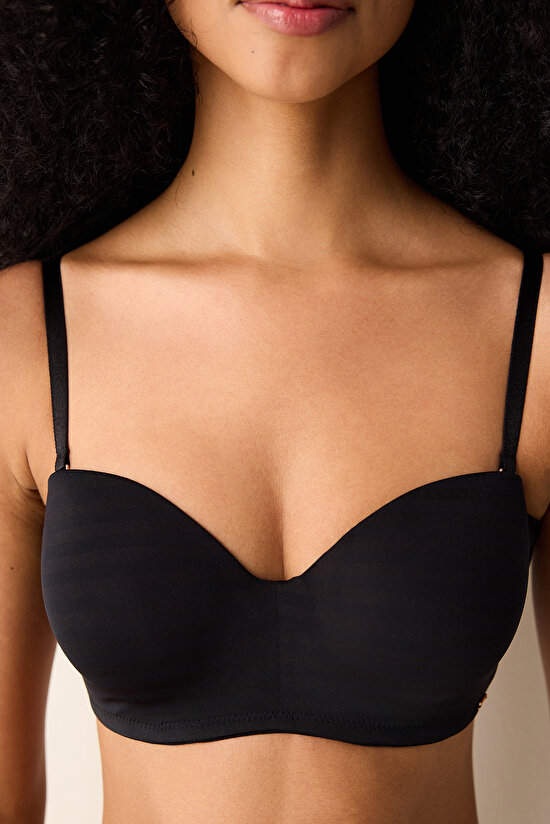 Lotus Essentials Siyah Sütyen - 4