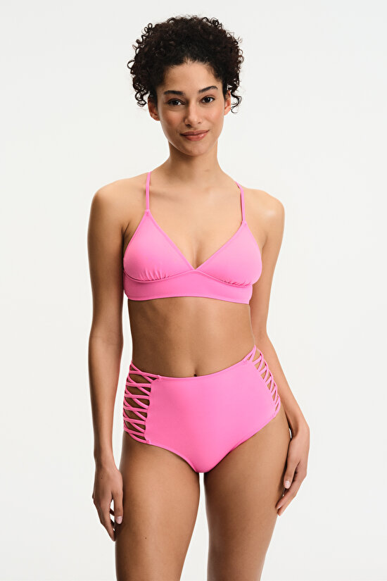 Açık Pembe Bralet Bikini Üstü - 4