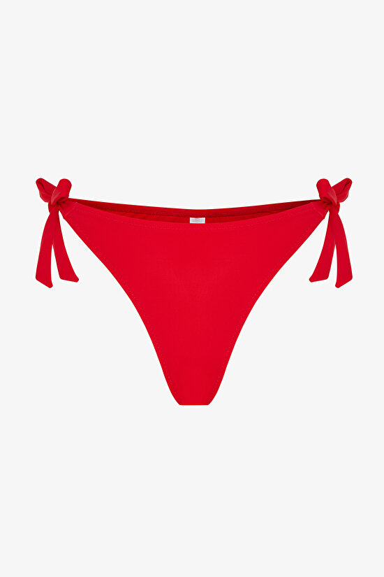 Kırmızı String Bikini Altı - 5