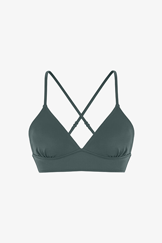 Yeşil Bralet Bikini Üstü - 5