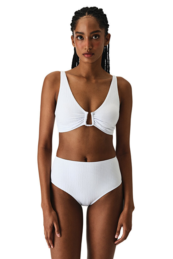 Beyaz Rana White Hot Bikini Üstü - 5