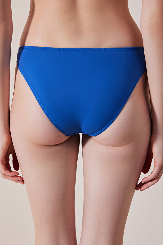Blue Slip Bikini Bottom - 2