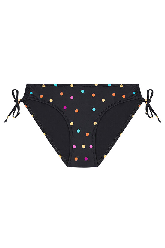 Colorful Spotted Ring Bikini Bottom - 3