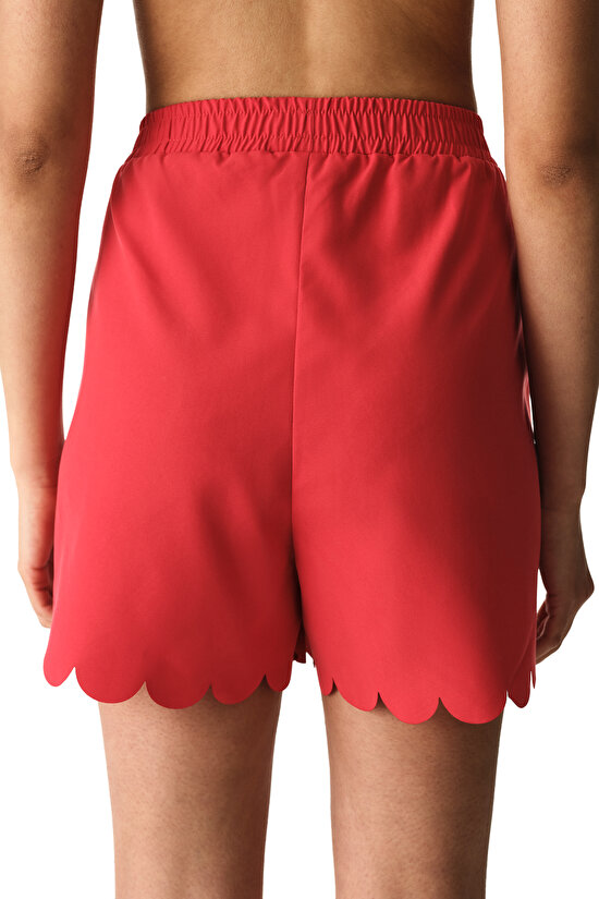 Red Laser Swim Shorts - 2