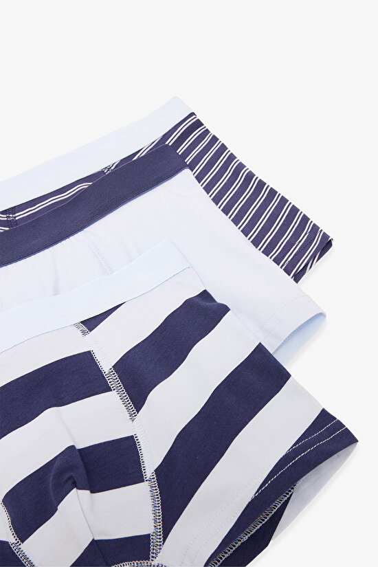 Erkek Çocuk Captain Line Çizgili 3'lü Boxer Erkek Çocuk Captain Line Çizgili 3'lü Boxer - 5