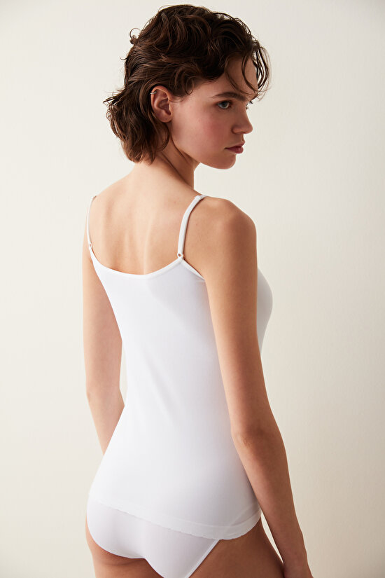 Basic Optic White  Cami - 5