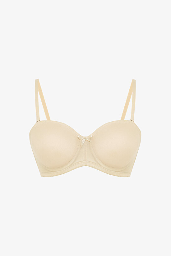 Ten Rengi Toparlayıcı Balenli Dolgusuz Straplez Lotus Sütyen Ten Rengi Toparlayıcı Balenli Dolgusuz Straplez Lotus Sütyen - 4