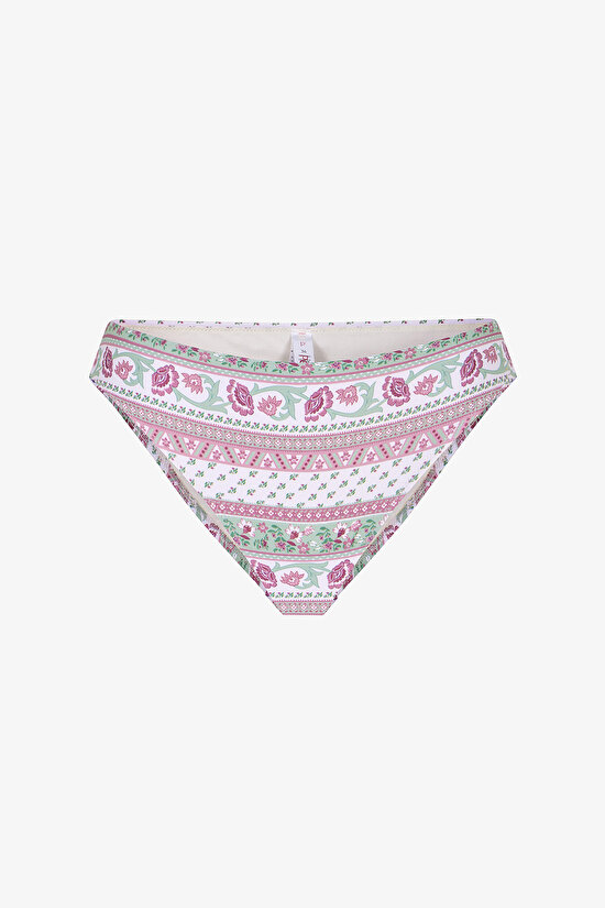 Renkli Liriane Slip  Bikini Altı - 4