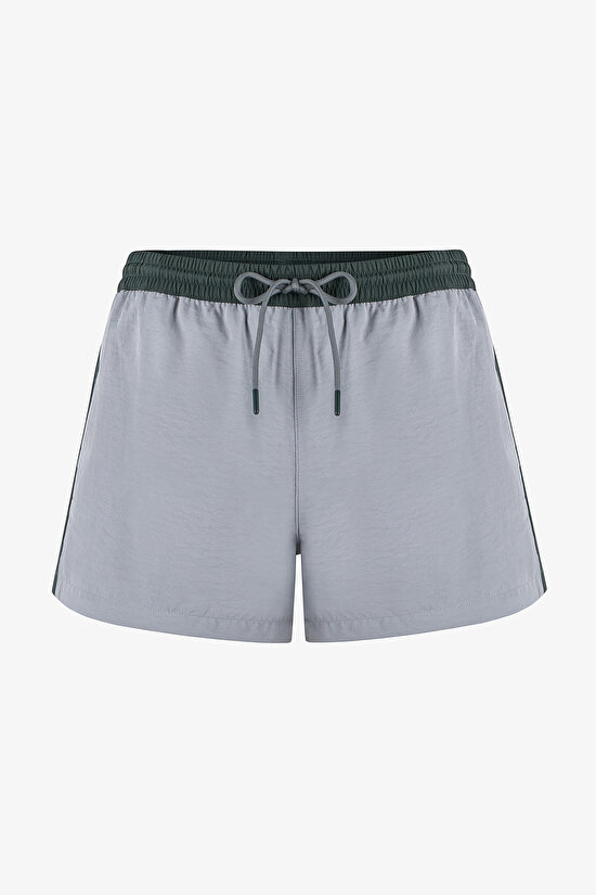 Man Blue Grey Lagos Shorts - 4