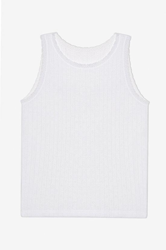 Kız Çocuk Flowers Point Termal 2li Çok Renkli Atlet - 2