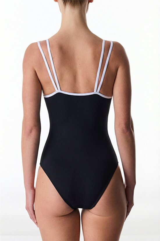 Siyah Beluga Push Up Destekli Mayo - 2