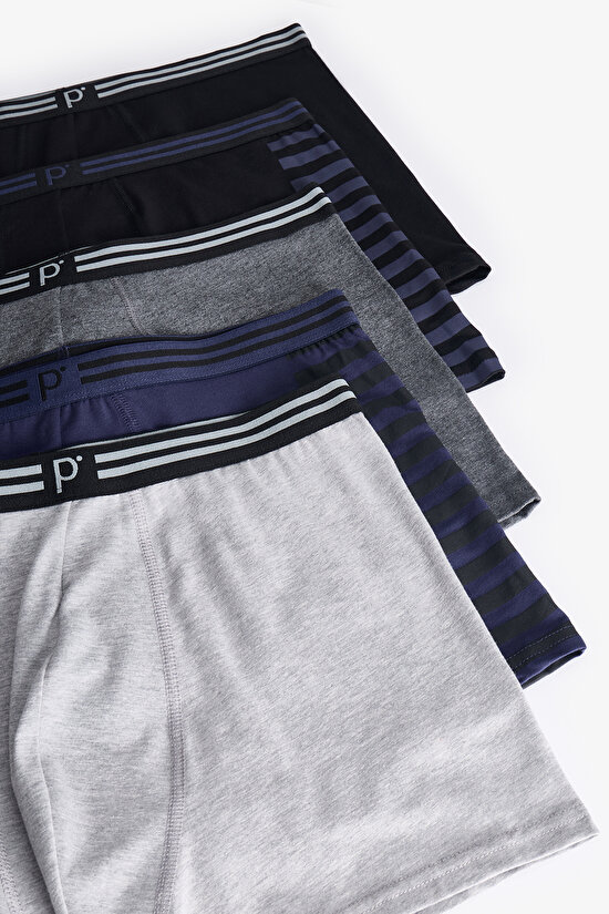 Erkek Renkli Urban Line Çoklu Boxer - 7