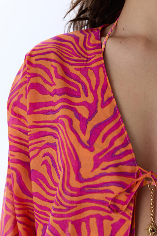 Multicolor Deila Kimono - 3