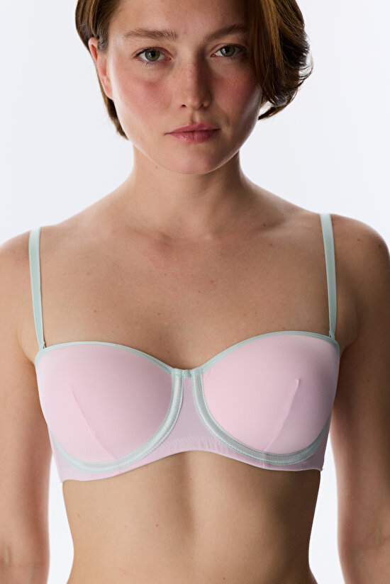 Açık Pembe Bloom Sütyen - 2