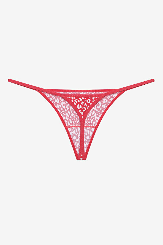 Animal Pamuklu 3lü String Külot - 4