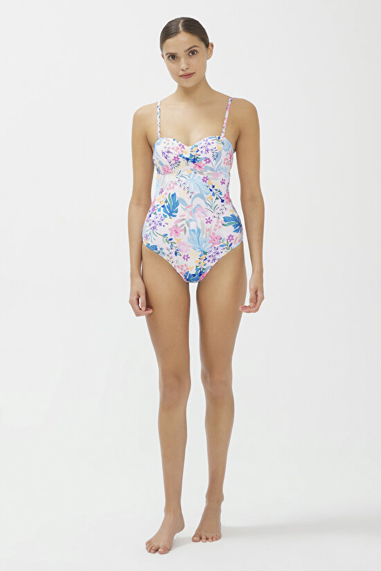Camelia Strapless Cup Suit - 5