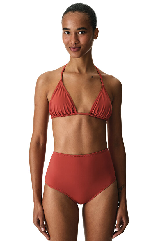 Cinnamon Triangle Bikini Top - 5