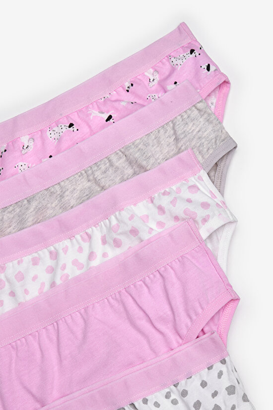 Girls Dog Family 5-Pack Briefs with Dog Pattern Girls Dog Family 5-Pack Briefs with Dog Pattern - 7