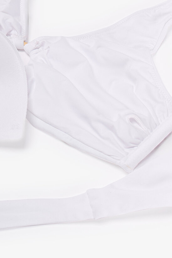 Beyaz Clean Hot Bikini Üstü - 8