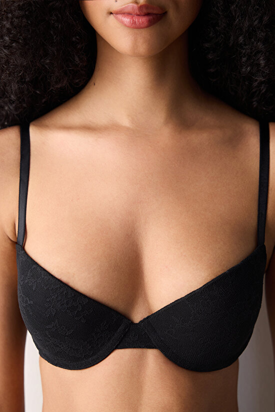 Pleasure Lace Dantel Siyah Sütyen - 3
