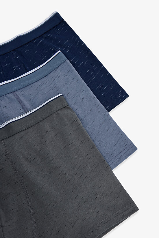 Man DSA Melange 3in1 Multi Colour Boxer Man DSA Melange 3in1 Multi Colour Boxer - 5