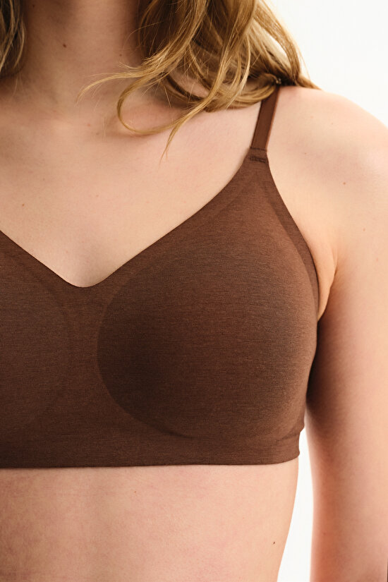 Brown 24 Hours Bra - 4