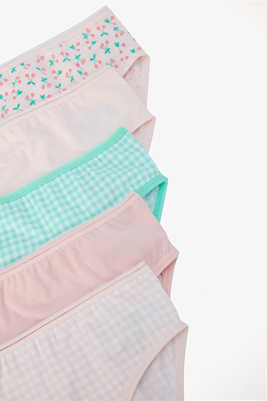 Multi Color Girl’s Cherry 5-Pack Slip Multi Color Girl’s Cherry 5-Pack Slip - 7