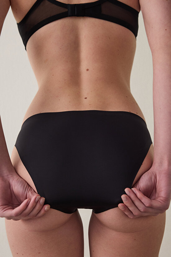 Nude Siyah Senselast  Slip Külot Nude Siyah Senselast  Slip Külot - 3