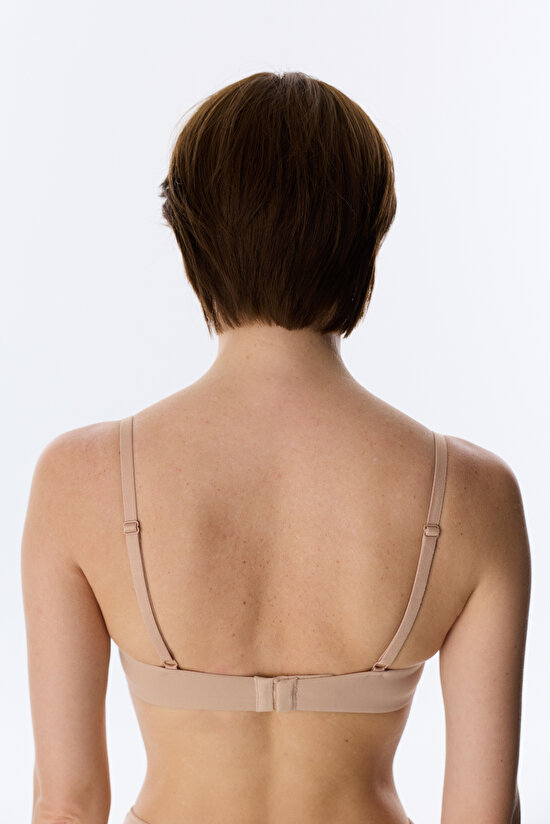 Bej Trim Balenli Sütyen - 5