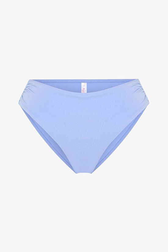 Seashell Mavi Büzgülü Bikini Altı - Gamze Erçel Kolekdiyonu - 5