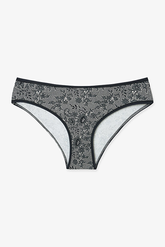 Fancy Spirit Dantelli Normal Bel 3'lü Slip Külot - 3