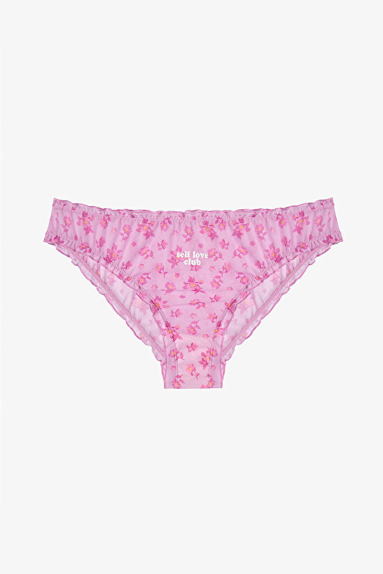 Pembe Romantic Slip Külot - 1