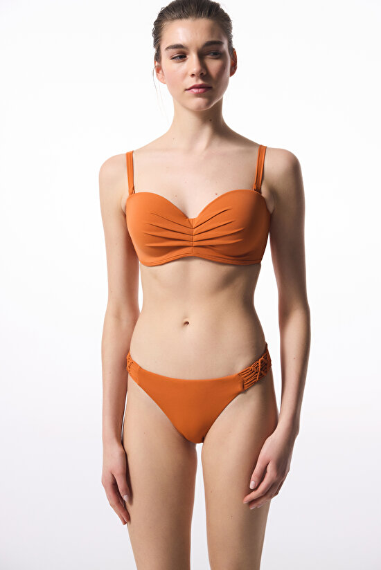Macrame Orange Bikini Bottom Macrame Orange Bikini Bottom - 4