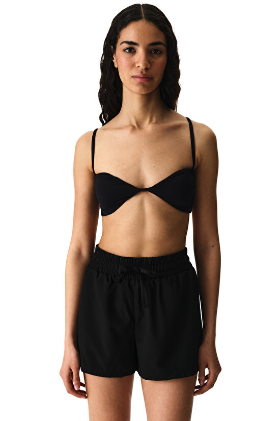 Siyah Felix Deniz Şortu - 4