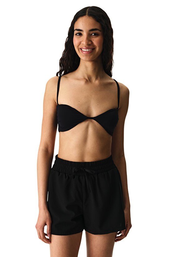 Siyah Felix Deniz Şortu - 5