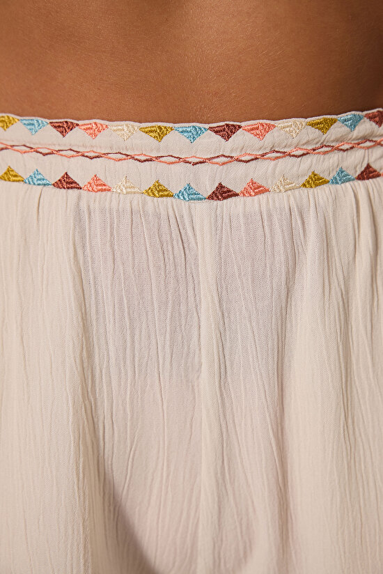 Stone Taş Rengi Şort - 3