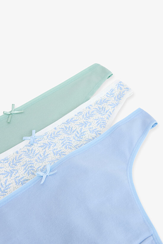 Multicolor Deep Jungle 3in1 Thong - 8