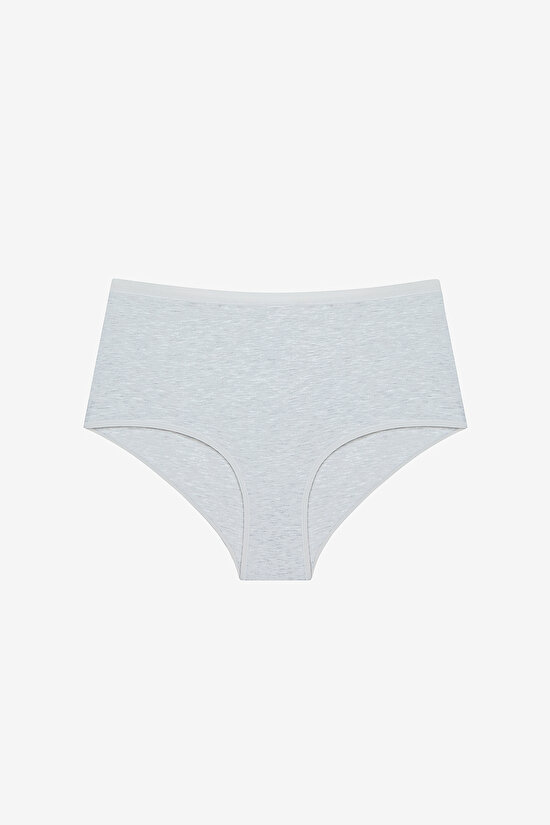 Soft Pastel Pamuklu 3lü Highwaist Slip Külot - 3