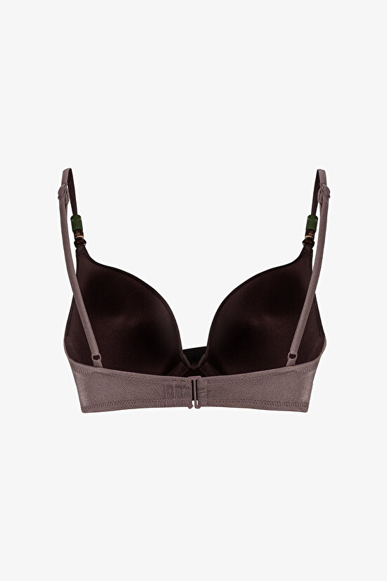 Deve Tüyü Naiara Intense Push Up Destekli Bikini Üstü - 8